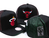 Kšiltovka Mitchell & Ness - NBA Tremor Trucker - Miami Heat - Black