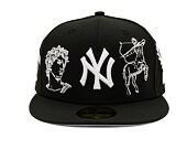 Kšiltovka New Era - MLB Mythical 59FIFTY - NY Yankees - Black