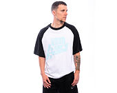 Triko Karl Kani - Signature Colorblock Raglan T-Shirt - White