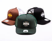 Kšiltovka Brixton - Gibson C Np Mp Trucker Hat - Deep Forest/Deep Forest