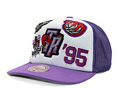 Kšiltovka Mitchell & Ness - Gridlock Trucker Hwc - Toronto Raptors - White