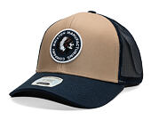 Kšiltovka Brixton - Rival Stamp X Mp Mesh Cap - Washed Navy/Washed Navy