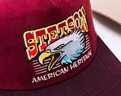 Kšiltovka Stetson - Trucker Cap Eagle Head