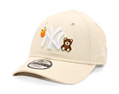 Dětská Kšiltovka New Era - MLB Fall Icons 9FORTY - NY Yankees - Cream / White