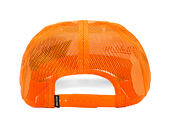 Kšiltovka Brixton - Out After Dark Np Hp Trucker H - Tangerine/Off White