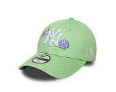 Dětská Kšiltovka New Era - MLB Nautical Icons 9FORTY - NY Yankees - Aquamarine