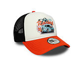Dětská Kšiltovka New Era - Racing Foam 9FORTY Trucker - Orange / White