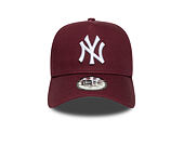 Kšiltovka New Era - MLB League Essential 9FORTY A-Frame - NY Yankees - Burgundy / White