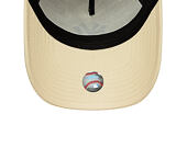 Kšiltovka New Era - MLB League Essential 9FORTY A-Frame - NY Yankees - Cream / Auburn