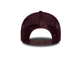 Kšiltovka New Era - MLB League Essential 9FORTY Trucker - LA Dodgers - Burgundy / White