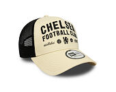 Kšiltovka New Era - Seasonal 9FORTY Trucker - Chelsea FC Lion Crest - Cream