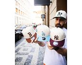 Kšiltovka New Era - MLB WS Patch Retro 9FORTY M-CROWN - Oakland Athletics - Cream / Dark Green