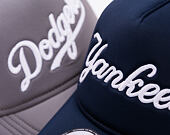 Kšiltovka New Era - MLB Foam Script 9FORTY Trucker - NY Yankees - Navy