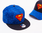 Dětská Kšiltovka New Era - Seasonal Superman 9FIFTY - Azure