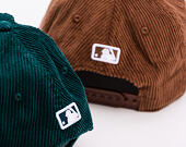 Kšiltovka New Era - MLB Cord 9FORTY M-CROWN - Oakland Athletics - Dark Green