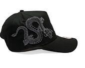 Kšiltovka New Era - MLB Snake Icon 9FORTY A-Frame - NY Yankees - Black