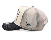 Kšiltovka New Era - Animal Oval Patch 9FORTY Trucker - Navy / Cream