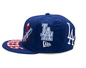 Kšiltovka New Era - MLB "Image Drop" ALL-OVER 59FIFTY - LA Dodgers - Dark Royal