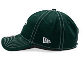 Kšiltovka New Era - MLB Contrast Stitch 9TWENTY - Oakland Athletics - Dark Green / White