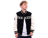 Bunda New Era - MLB Wordmark Varsity Jacket - NY Yankees - Black