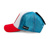 Kšiltovka Capslab - Smurfs Trucker - Papa - Red / Blue