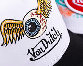 Kšiltovka Von Dutch - Trucker - Eye Out Logo - White/Black