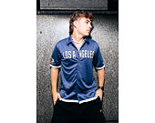 Dres New Era - NBA Button Jersey Shirt - LA Lakers - Muted Indigo