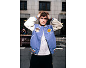 Bunda New Era - NBA Patch Varsity Jacket - LA Lakers - Muted Indigo