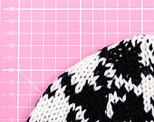 Dámský Kulich New Era - Houndstooth Beanie - Cream / Black
