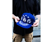 Kšiltovka New Era - MLB Paisley Bandana 59FIFTY - LA Dodgers - Dark Royal