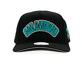 Kšiltovka Mitchell & Ness - NBA Class Act Pro HWC - San Antonio Spurs - Black