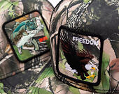 Kšiltovka Goorin - Camouflage Eagle