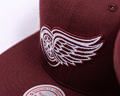 Kšiltovka Mitchell & Ness - NHL Fashion Basic Snapback - Detroit Red Wings - Dark Purple