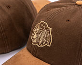 Kšiltovka Mitchell & Ness - NHL Lux Chain Vntg - Chicago Blackhawks - Brown