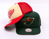 Kšiltovka Mitchell & Ness - NHL Vintage Block Trucker - Detroit Red Wings - Cream