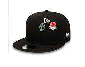 Připínáček New Era - Branded 3× Cap Pin Set - Silver