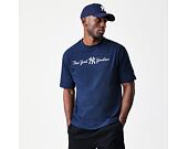 Triko New Era - MLB Graphic Oversized Tee - NY Yankees - Navy