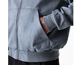 Bunda New Era - NBA Suede Hooded Jacket - Chicago Bulls - Grape