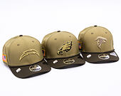 Kšiltovka New Era - NFL25 "Salute to Service" - 9SEVENTY Stretch-Snap - Atlanta Falcons