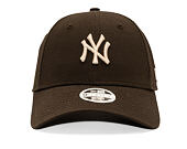 Dámská Kšiltovka New Era - MLB Womens Essential Midi Logo 9FORTY - NY Yankees - Brown