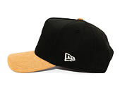 Kšiltovka New Era - MLB Suede Visor 9FORTY A-Frame - NY Yankees - Black / Camel