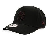 Kšiltovka New Era - MLB Team Outline 9FORTY A-Frame - NY Yankees - Black / Burgundy