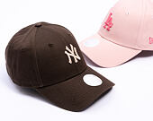 Dámská Kšiltovka New Era - MLB Womens Essential Midi Logo 9FORTY - NY Yankees - Brown