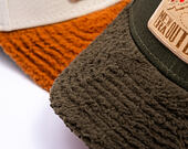 Dětská Kšiltovka New Era - Branded Kids Outdoor 9FORTY - Olive / Orange