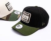 Kšiltovka New Era - Branded Camo Patch 9FORTY A-Frame - Black / Rifle Green