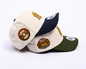 Kšiltovka New Era - MLB WS Patch 9FORTY A-Frame - LA Dodgers - Cream / Rifle Green