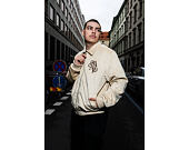 Bunda Karl Kani - Legacy Faux Suede Bowling Jacket - Beige