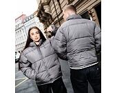 Péřová bunda Karl Kani - Small Signature Embossed Logo Puffer Jacket - Grey