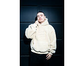 Mikina Karl Kani - Cursive Varsity Teddy Os Hoodie