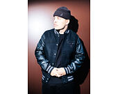 Bunda New Era - NBA Tonal Patch Varsity - Chicago Bulls - Black